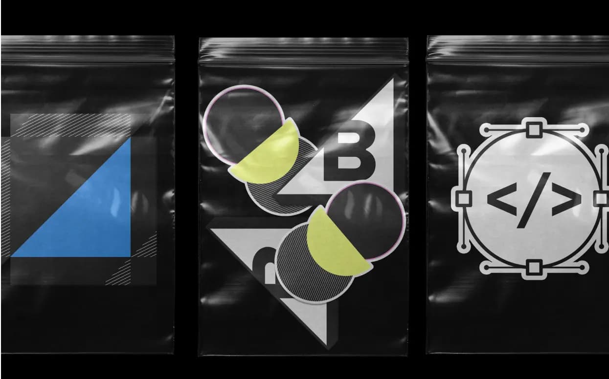 Developer Center branded stickers